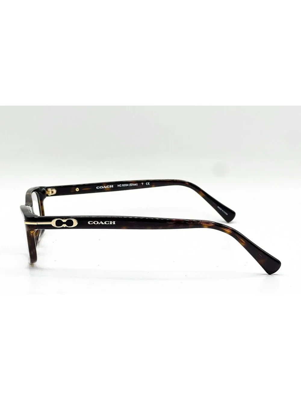 Coach HC 6054 5001 Dark Tortoise Full Rim Authentic Eyeglass Frames 50-16-135